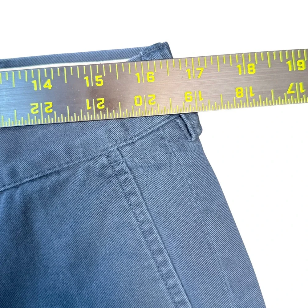 Vintage Polo Ralph Lauren Chino Pants Men 34x34 Blue Classic Fit Twill Prep Pony